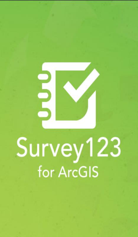 15. The next step is to download the Survey123 for ArcGIS, via either the Google Play store, Apple App Store or Windows Store on your mobile device, then sign in using your ArcGIS Online