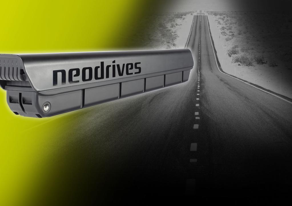 THE NEODRIVES BATTERIES Additional battery options possible on request.