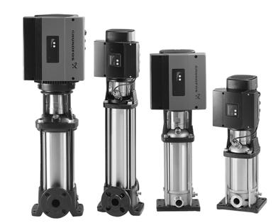 2 CR, CRI, CRN, CRE, CRIE, CRNE Control of E-pumps Control modes for E-pumps Grundfos offers CRE, CRIE and CRNE pumps in two different variants: CRE, CRIE and CRNE with integrated pressure sensor