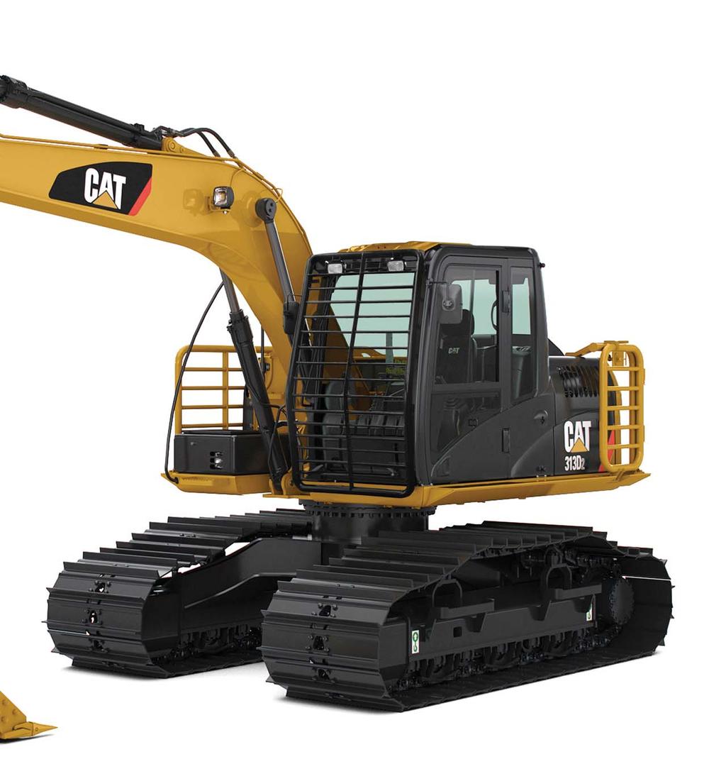 Achieve high productivity and lower operating costs with the Cat 313D Series 2 hydraulic excavator.