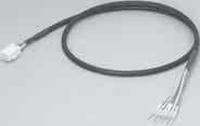 Connection Cables (Sold separately) Motor Connection Cable Signal Connection Cable Product Line The cable set consists of two cables including a motor connection cable and a signal connection cable.