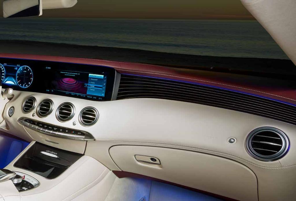 Fascinatingly automated. 13 The S-Class Coupé exudes an instinctive awareness of what s right.