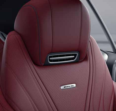 S-Class Coupé Premium package (for S 560) 9,670 35 360 degree camera Airscarf Climatised front