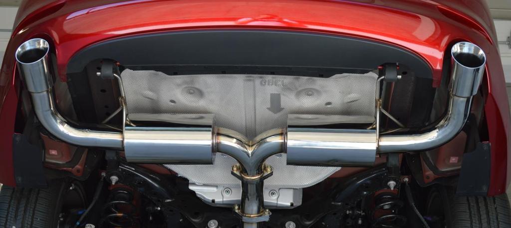 The forward axleback hangers are not used (red x in Figure 5b) Be careful to not scratch or damage the paint on your bumper.