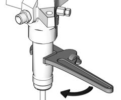 7 4 9 R 7 6 5 FIG. 8 4 r_000000_3375_ FIG. 6 ti0563a Steps 8-3 apply to 60cc, 00cc, 00cc, and 50cc displacement pumps only. 0. Use a 400 mm adjustable wrench on flats of displacement pump cylinder (7) and unscrew cylinder from outlet housing ().