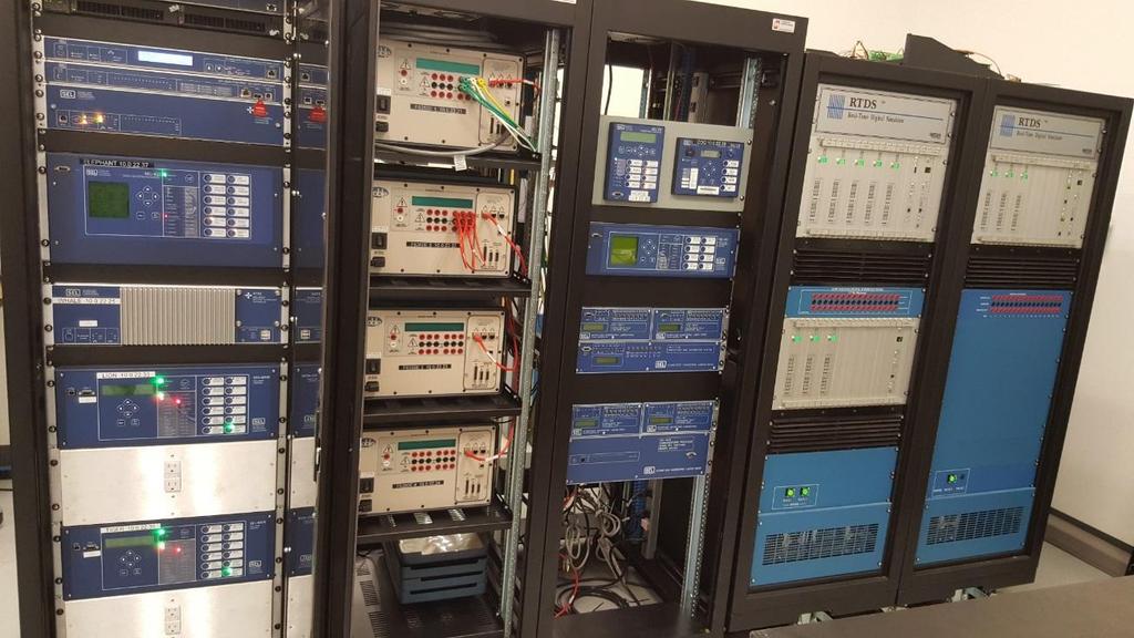 Control C-HIL Setup Baseline an IEC 61850 enabled substation SEL relays interface with RTDS RTDS