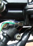 Brake light switch Rear Brake Switch While grasp the brake lever firmly,