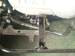 5. ENGINE REMOVAL Remove the right footrest.