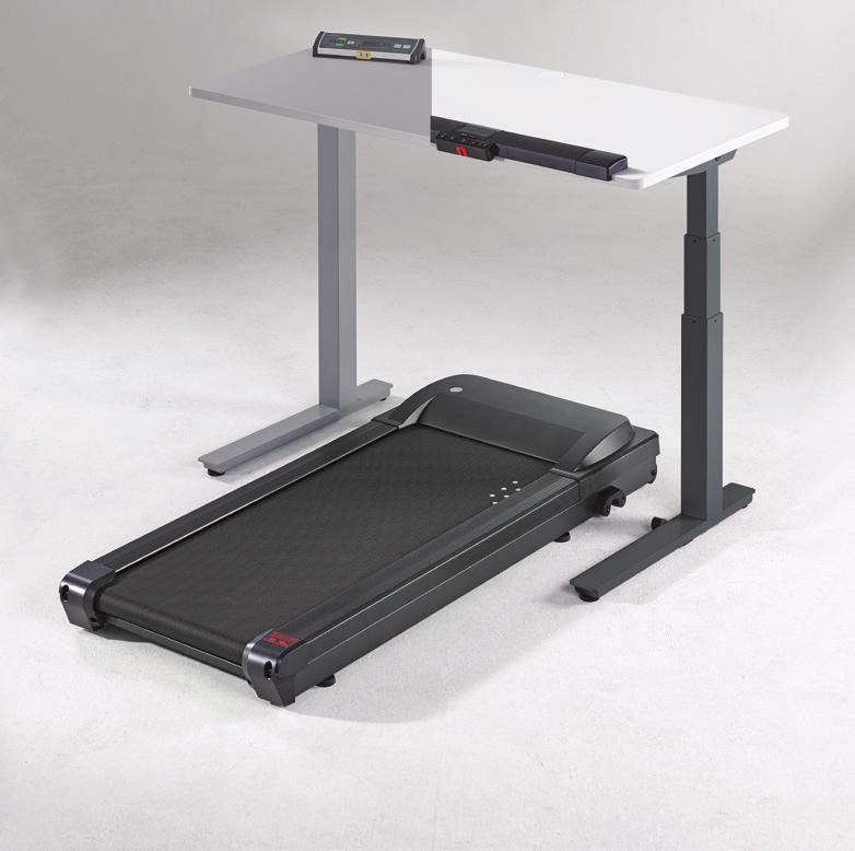 The DT7 is our premier electric-height adjustable desk that comes in over 30 desktop and frame color combinations. Includes one-touch height adjustment and bluetooth for data syncing.