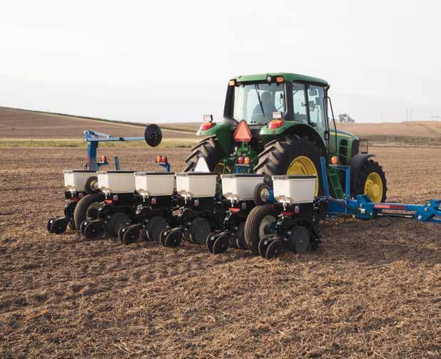 29 3110 PLANTERS 29 MODEL 3110 6 ROW 30 " 6 ROW 36-40 " 8 ROW 30 " 8 ROW 36-40 " The 3110 Kinze planter is the only rigid, mounted planter