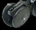 Dual Row Unit Mounted Residue Wheels Ideal for mulch-till.