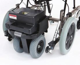 the IDSOFT (code IDSOFT-PP) Lightweight, portable, and is available at a great price This excellent Powerstroll will turn most manual wheelchairs into carer controlled