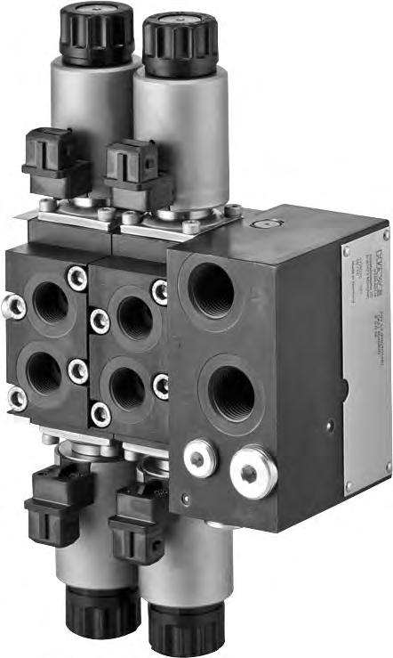 Proportional directional spool valve type EDL Product documentation Series