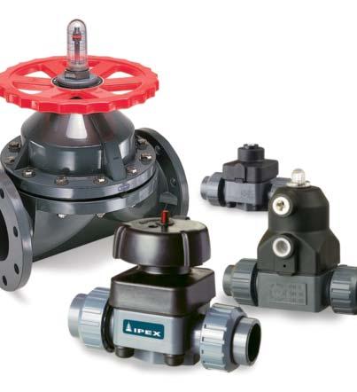 These valves are widely used in high purity applications because their design prevents friction and subsequent particle creation when cycling.