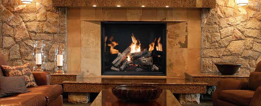 T54 fireplace to fit the greatest of rooms The T54 dares to go into great rooms and commercial settings that, until now, could only be served by a custom-built fireplace.