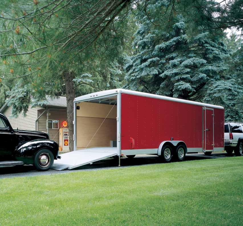 Since 1954 Auto Trailers The quality benchmark in radius roof auto trailers.