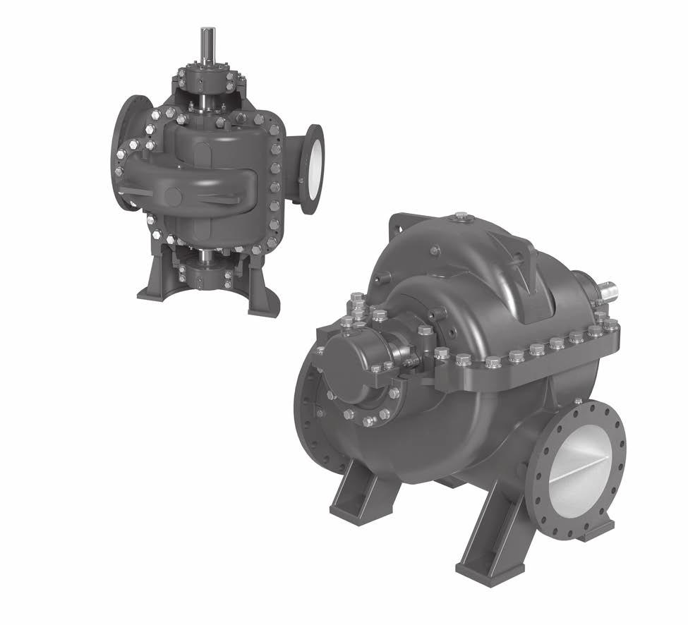 B & BV hot water pumps 36 HOT WATER PUMPS B BV B and BV pumps are designed as