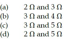 arrangement, four students, A, B, C and D connected the resistors as follows:- The correct arrangement of the resistors is that of student (a) A (b) B (c) C (d) D 27 Study the combination of