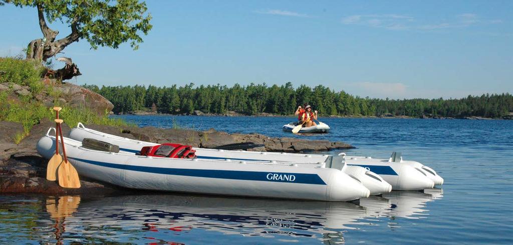They are excellent for relaxed paddling or extreme exploration of remote places in wild nature.