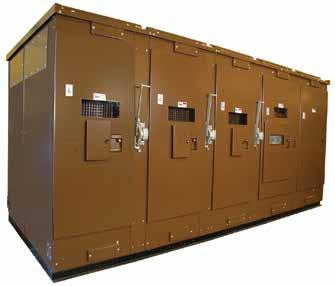 electrical power located below the ground surface at medium voltage (5kV - 38kV) via cable circuits.
