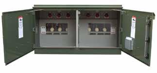 power fuses Switch 3-Phase 40ka asymmetrical 3-time fault-closing 61ka asymmetrical 1-time fault-closing 100 load-break operations at 600 amperes UL Listed available to 600A at 15kV and 25kV 1000