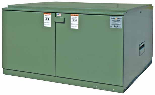 Manual Dead-Front TYPE PSE MANUAL DEAD-FRONT PAD-MOUNTED SWITCHGEAR 15kV 25kV Air-Insulated Dead-Front Three-Phase, Group-Operated Load-Interrupter Switches with Single-Pole, Hookstick Operated Fuses