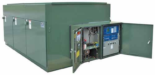 This switchgear features the Federal Pacific Automatic-Transfer Software Program in the SEL-451 Relay to monitor the system conditions.