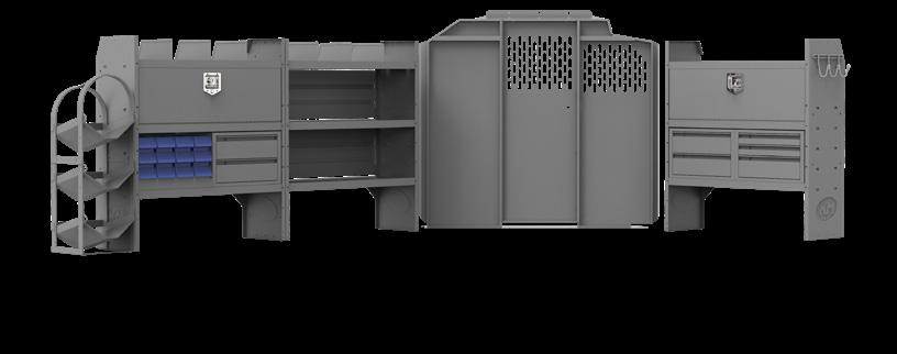 Cabinets 2 40080 Steel 3 Drawer Cabinet 1 40010 42" W Shelf Door Kits 2 40200 3 Tier Refrigerant Tank 1 40060 3 Prong "J" Hook 1 48240