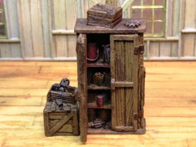 Houses to  All resin casting. Price is $13.