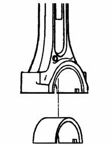 Install the other snap ring into the snap ring groove. NOTE: Make sure the connecting rod moves freely forward and backward after installing the last snap ring.