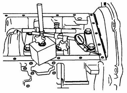 Damage to the engine will occur if the seal is damaged. NOTE: Apply gasket sealant to the flywheel housing mounting surface.