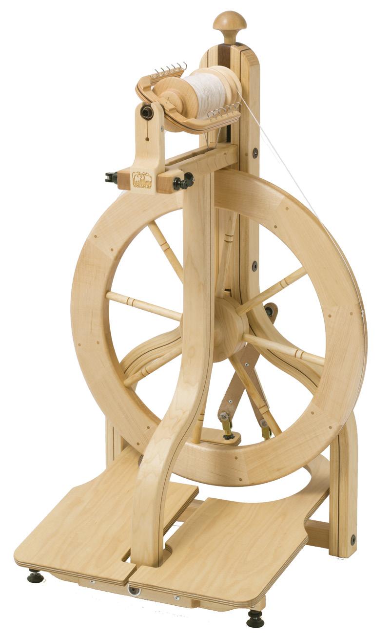 MATCHLESS SPINNING WHEEL Single Treadle to Double Treadle