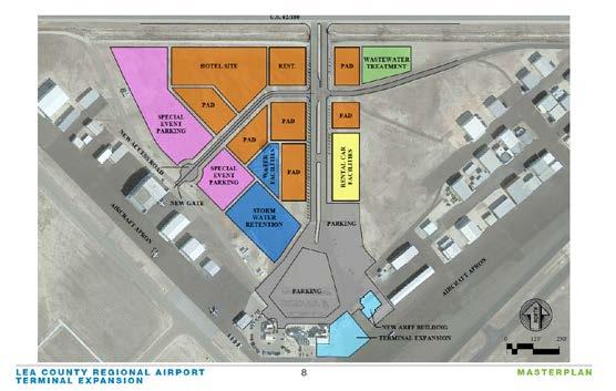 Lea County Regional Airport 5 Terminal Expansion Recommended total square footage of