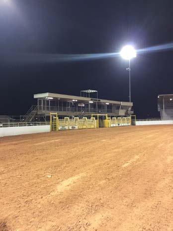 improvements to include lights, ticket booth improvements, fencing