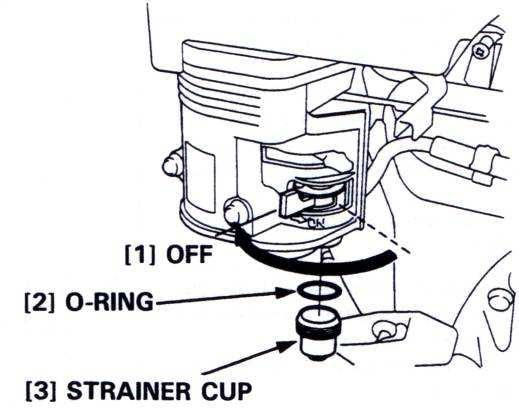 Air cleaner The CS1 has a dual type filter. To service the air cleaner filter, follow these instructions: Remove the nut, air cleaner cover and wing nut.