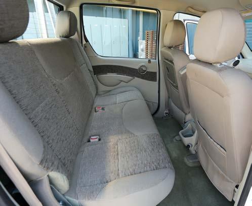 Extra Spacious Cabin Power steering, windows & mirrors Tiltable steering Drink holders & mobile