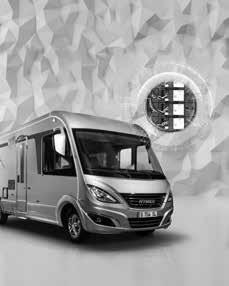 Standard Equipment HYMER B-Class SL Packs HYMER B-Class SL Fiat Ducato Maxi Multijet 96 KW/ 130 HP, Euro 6 SLC Chassis (Super Light Chassis / Super-light construction-chassis) Low frame chassis with