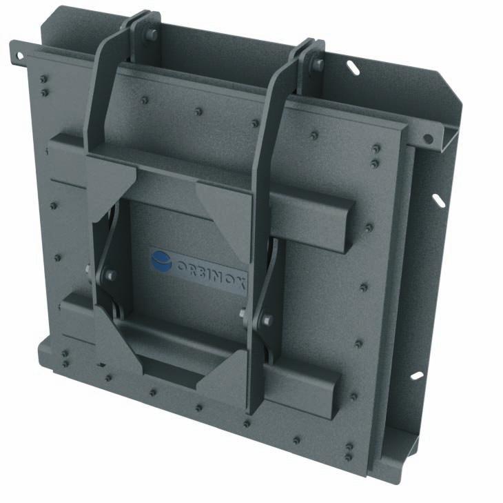 GENERAL DESCRIPTION The Orbinox model RC and RR Flap Gates are designed for discharge lines such as levees, sewer lines and drainage conduits.