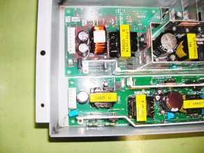 Procedures are finished after returning Power Switching Remove screws (2