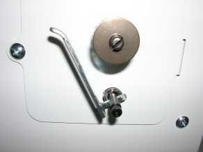 moving backward or forward Loosen screws (2pcs) 17.Wind the bobbin thread.