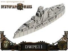 Like other Destroyers these vessels have the Pack Hunters MAR, making a squadron of 4 models rather nasty. DWPE11 Prussian Empire Blucher class Dreadnought (1) $23.