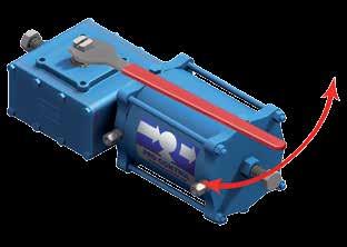 Quarter Turn SPD-K Series The SPD-K series actuators are pneumatic double acting actuators specifically designed to guarantee efficiency and  These actuators can be fitted with a emergency manual