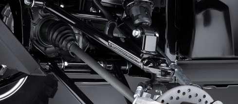 SERIOUS PERFORMANCE The MULE PRO-FXT and PRO-FX s 812cc In-Line Triple engine