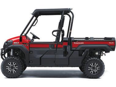 MULE PRO-FXT / MULE PRO-FX MULE PRO-FXT EPS LE FIRECRACKER RED 3 to 6 passenger Trans Cab System Roof Cast Aluminum Wheels Auxiliary LED Headlights 2 Additional DC Outlets in Rear MULE PRO-FXT EPS