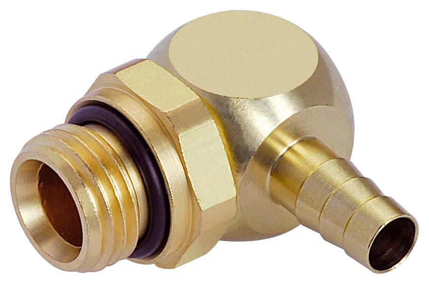 Spigots for PU compressed-air tubes Brass, aluminum back anodized 159 Spigots for PU compressed-air tubes 18 Low space requirements Efficient connection solution Simple assembly and disassembly -