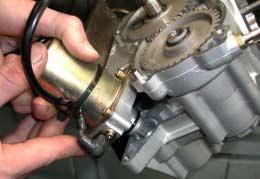 - INSTALL SEEGER ON THE CRANKSHAFT AND BALANCE SHAFT (see Fig.