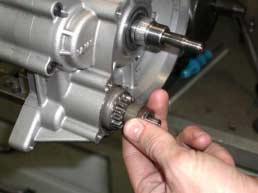 REMOVE STARTER COUNTERSHAFT - REMOVE STARTER COUNTERSHAFT COVER UNSCREW N 3