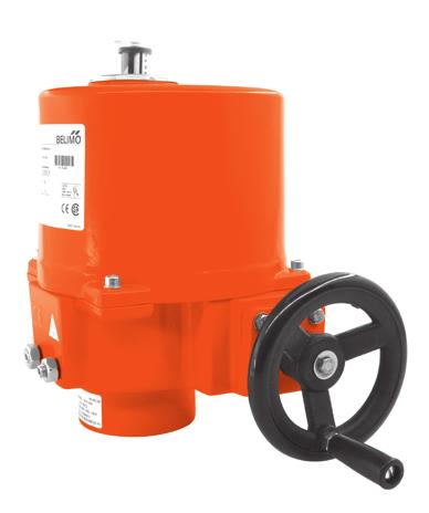Technical data sheet Rotary actuator SY-4--T Rotary actuators for butterfly valves Torque 50 Nm Nominal voltage AC 4 V Control: Open-close or -point Auxiliary switch Technical data Electrical data