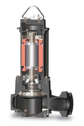 to guarantee longer mechanical seal lifetime 4 Drive shaft Impeller