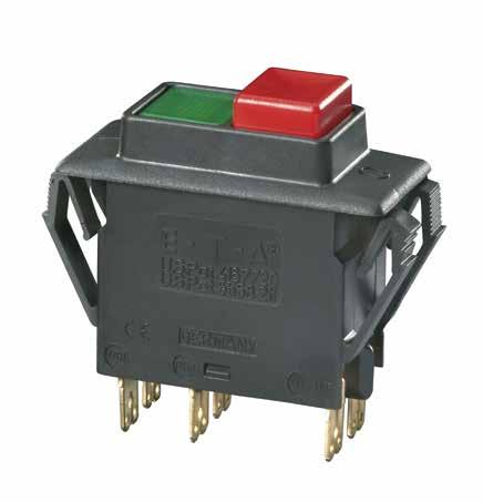The 320 circuit breaker is also available as a switch-only version in accordance with the IEC/EN 6058 (see data sheet switch 320-F-..Q).